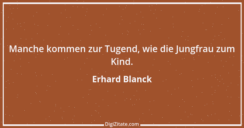 Zitat von Erhard Blanck 1707