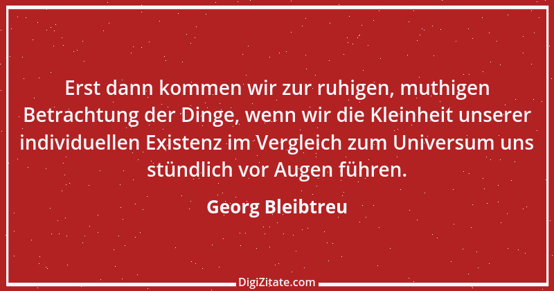 Zitat von Georg Bleibtreu 1