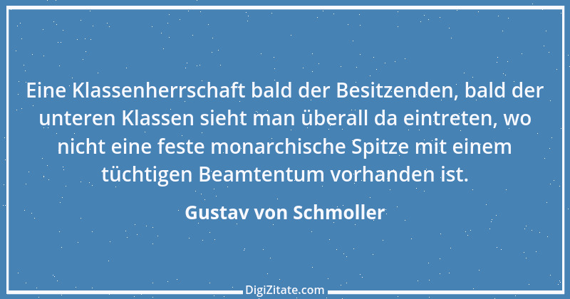 Zitat von Gustav von Schmoller 22