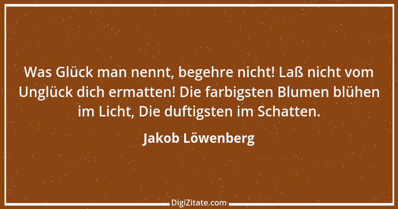 Zitat von Jakob Löwenberg 1