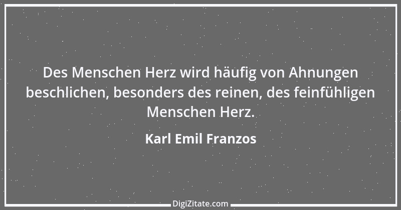 Zitat von Karl Emil Franzos 9