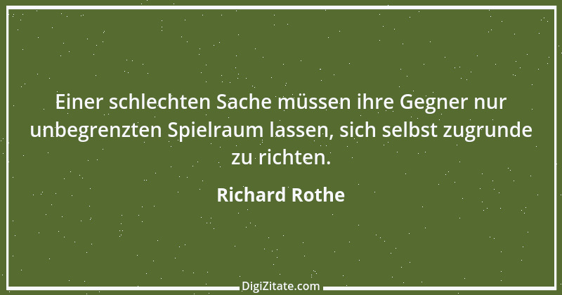 Zitat von Richard Rothe 4