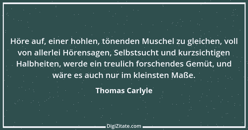 Zitat von Thomas Carlyle 120