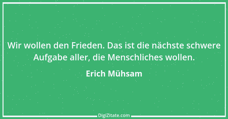 Zitat von Erich Mühsam 29