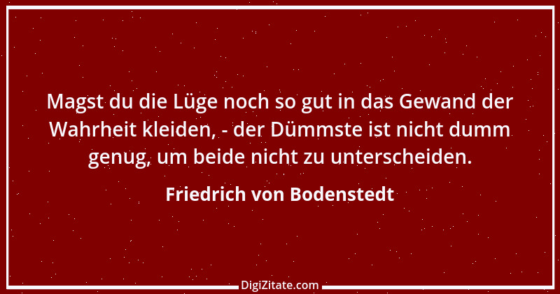 Zitat von Friedrich von Bodenstedt 111