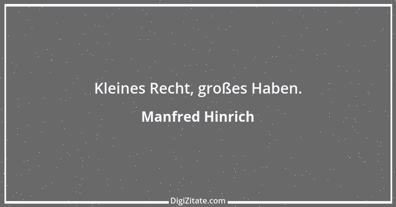 Zitat von Manfred Hinrich 2327