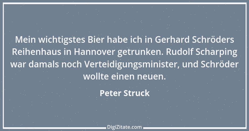 Zitat von Peter Struck 10