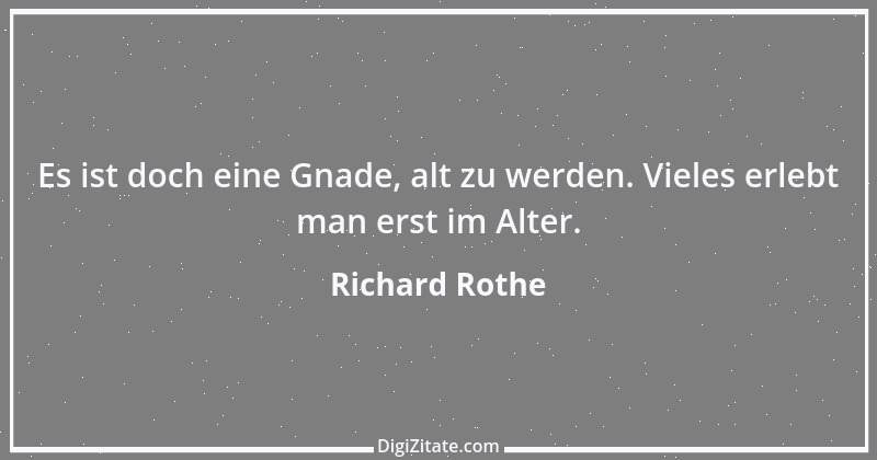 Zitat von Richard Rothe 5