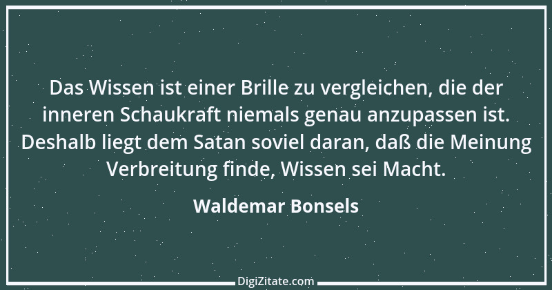 Zitat von Waldemar Bonsels 27