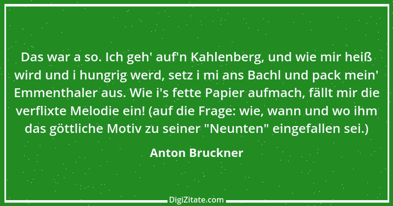 Zitat von Anton Bruckner 4