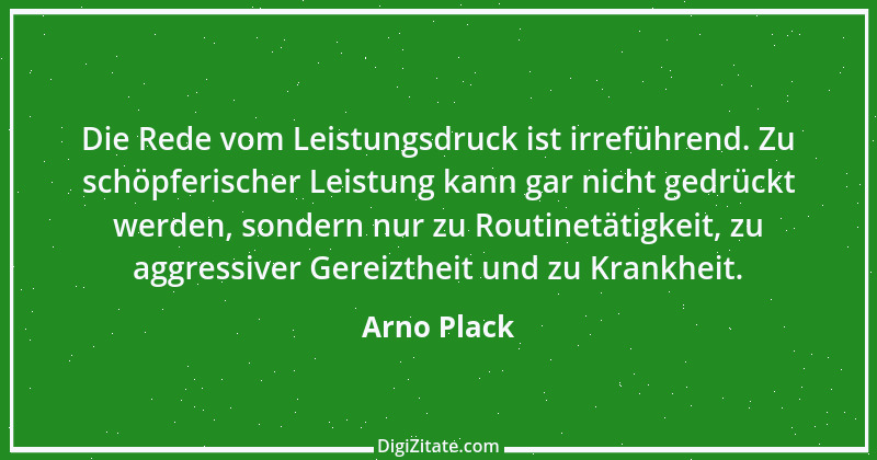 Zitat von Arno Plack 1