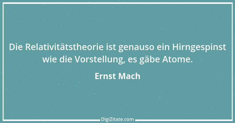 Zitat von Ernst Mach 3