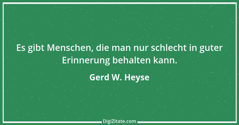 Zitat von Gerd W. Heyse 262