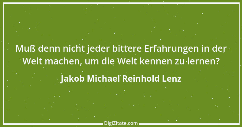 Zitat von Jakob Michael Reinhold Lenz 2