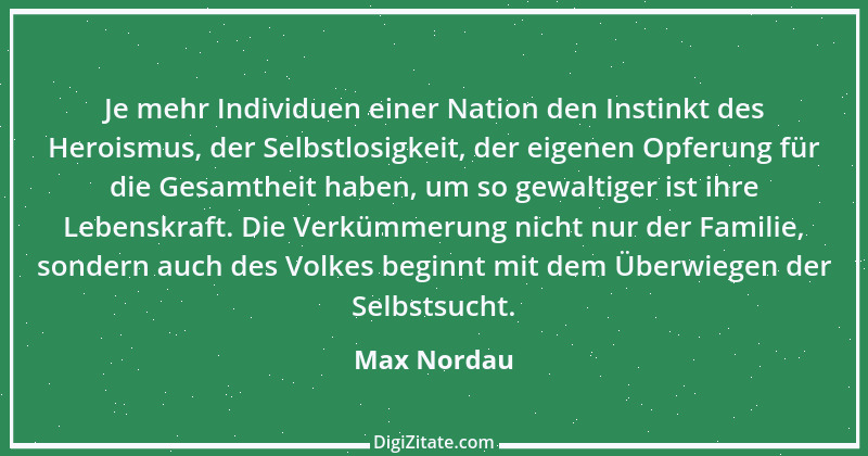 Zitat von Max Nordau 2