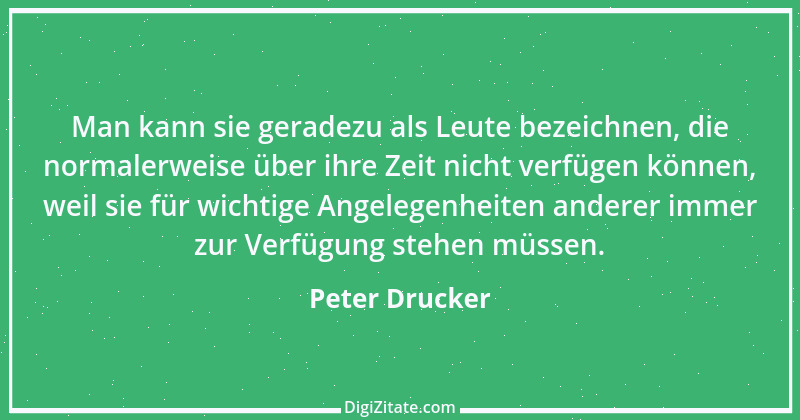 Zitat von Peter Drucker 5