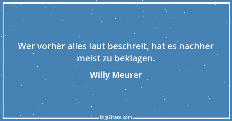 Zitat von Willy Meurer 1455