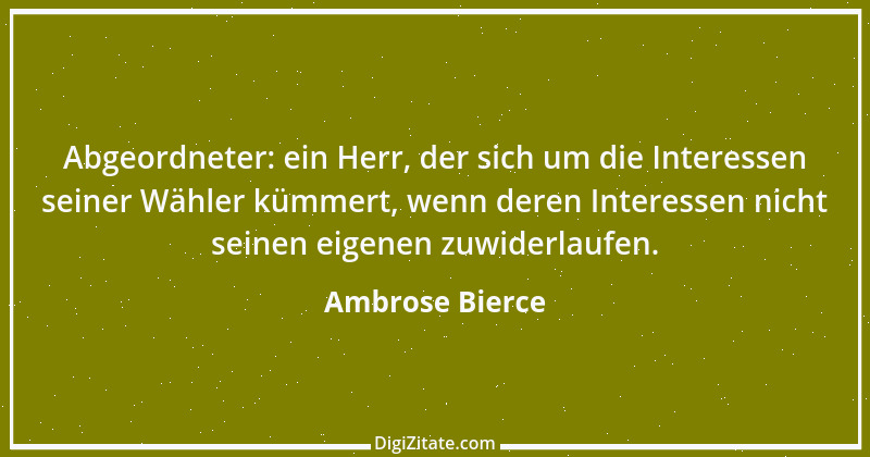 Zitat von Ambrose Bierce 385