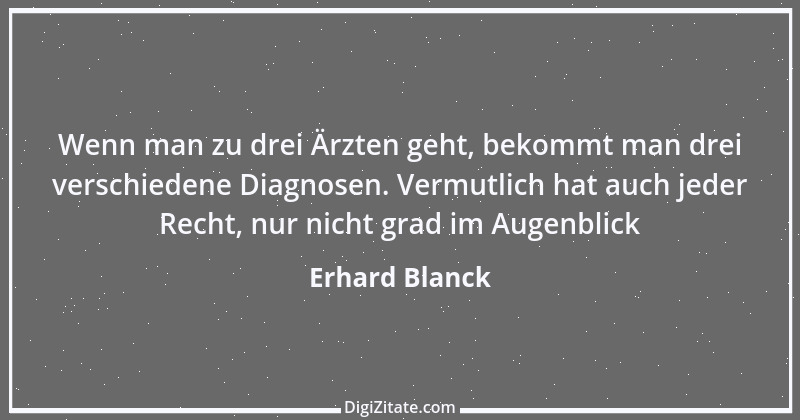 Zitat von Erhard Blanck 710