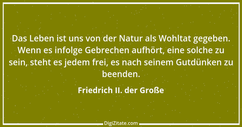 Zitat von Friedrich II. der Große 307