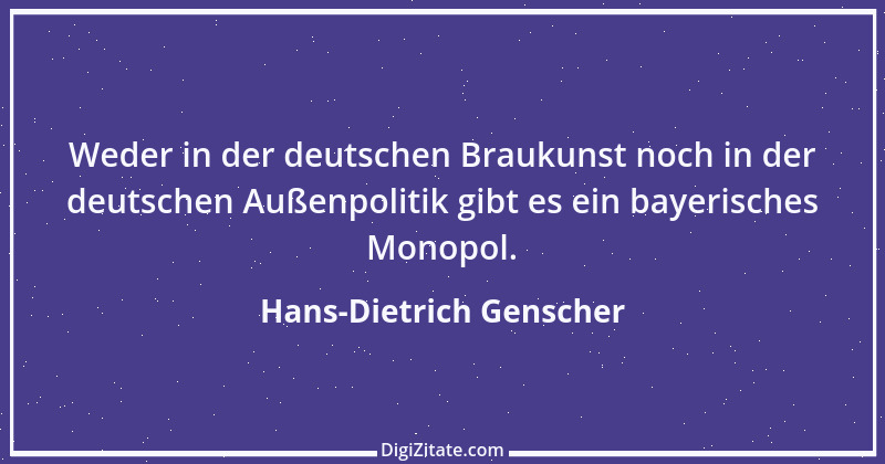 Zitat von Hans-Dietrich Genscher 14