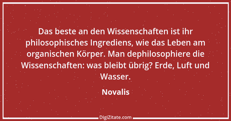 Zitat von Novalis 479