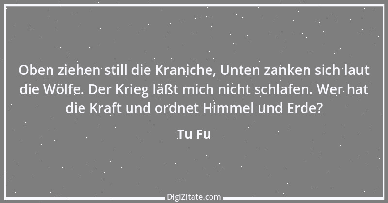 Zitat von Tu Fu 3