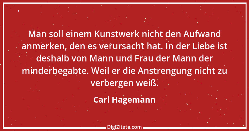 Zitat von Carl Hagemann 71