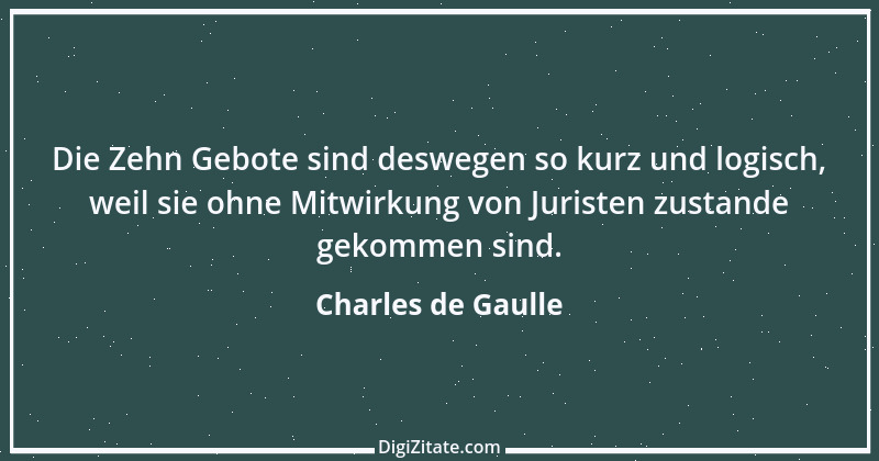 Zitat von Charles de Gaulle 7