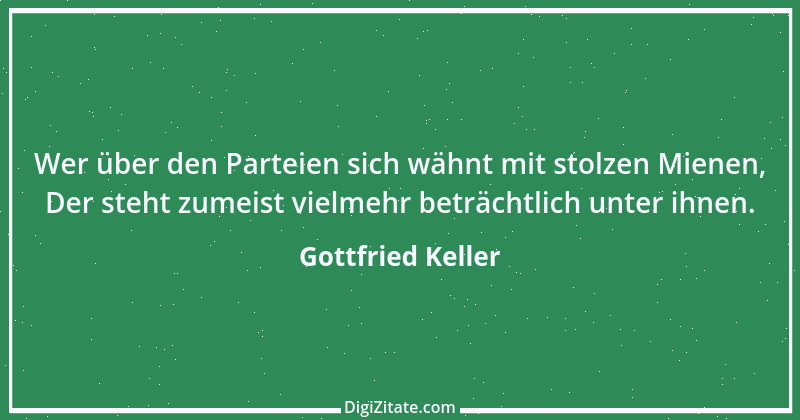 Zitat von Gottfried Keller 16