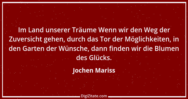 Zitat von Jochen Mariss 83