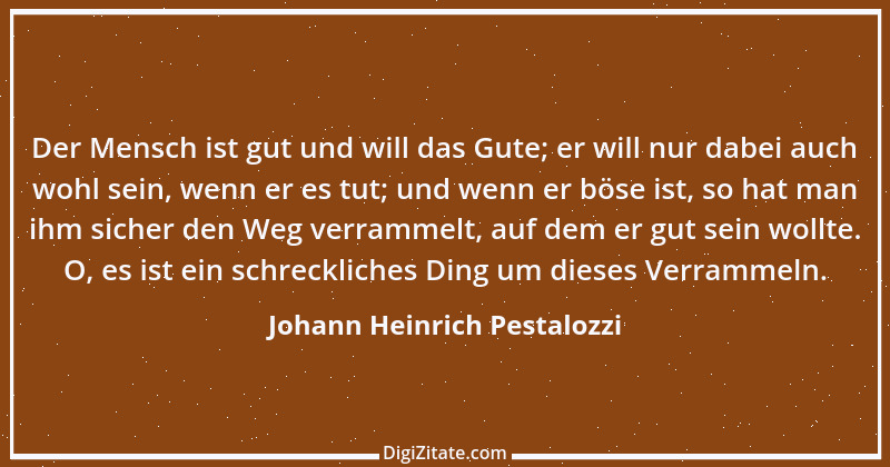 Zitat von Johann Heinrich Pestalozzi 240