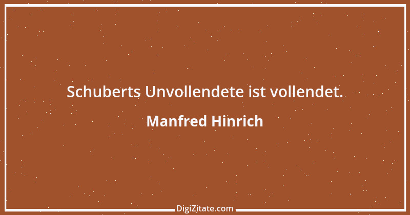 Zitat von Manfred Hinrich 1943