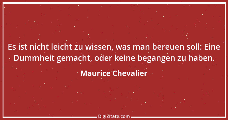 Zitat von Maurice Chevalier 4