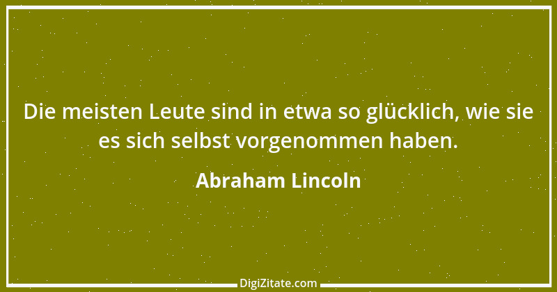 Zitat von Abraham Lincoln 10