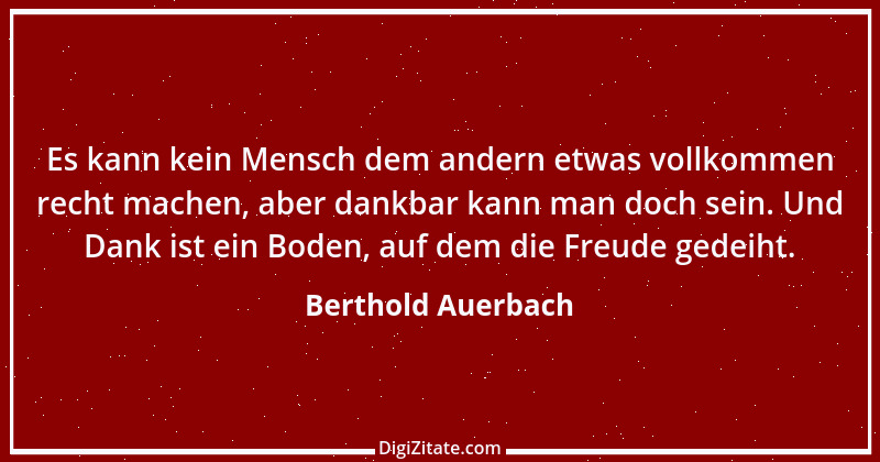 Zitat von Berthold Auerbach 1