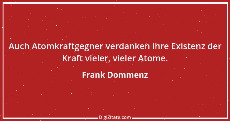 Zitat von Frank Dommenz 45