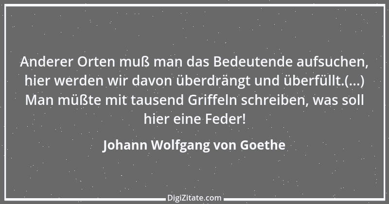 Zitat von Johann Wolfgang von Goethe 4156