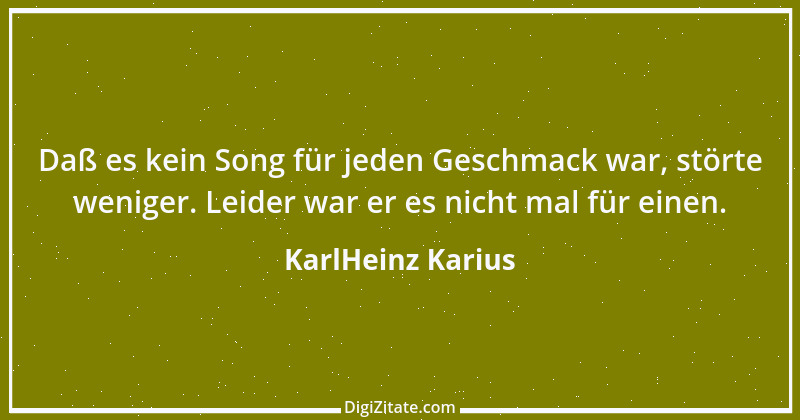 Zitat von KarlHeinz Karius 81