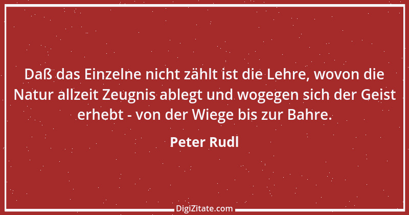 Zitat von Peter Rudl 1430