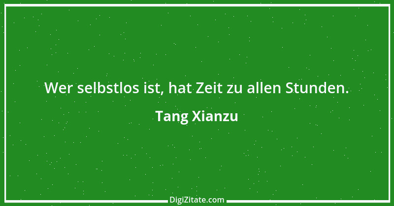 Zitat von Tang Xianzu 5