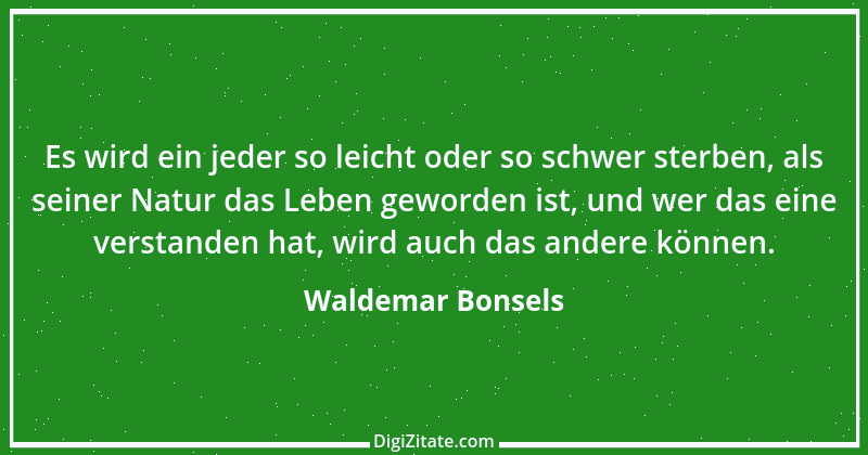 Zitat von Waldemar Bonsels 30