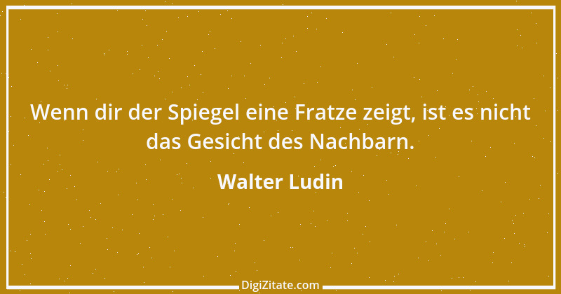 Zitat von Walter Ludin 658