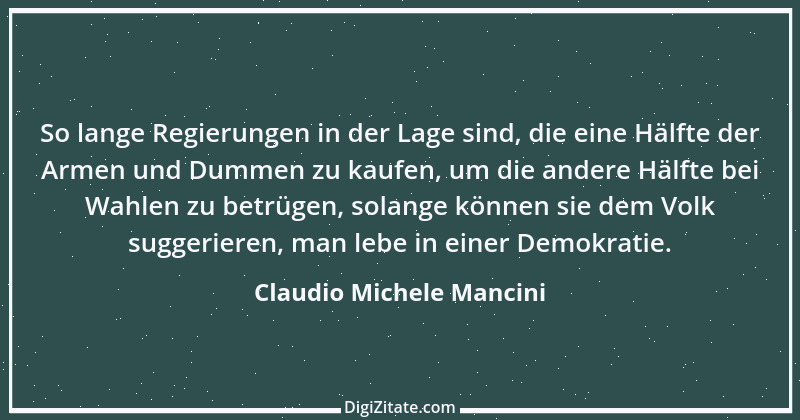 Zitat von Claudio Michele Mancini 6