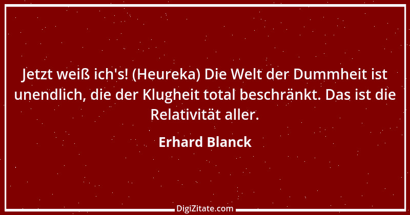 Zitat von Erhard Blanck 712