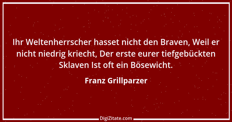 Zitat von Franz Grillparzer 3