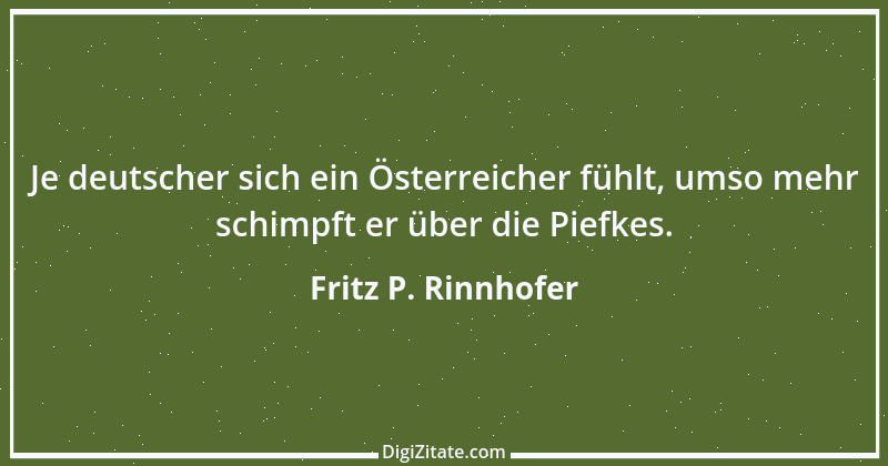 Zitat von Fritz P. Rinnhofer 404