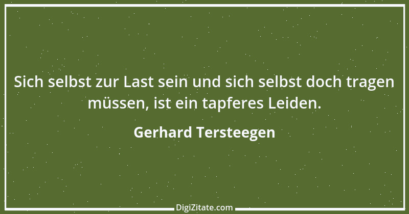 Zitat von Gerhard Tersteegen 2