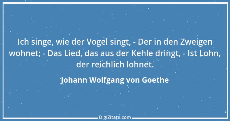 Zitat von Johann Wolfgang von Goethe 3157