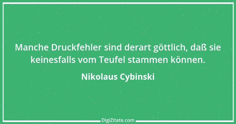 Zitat von Nikolaus Cybinski 64